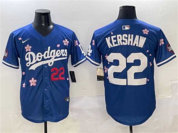 Men's Los Angeles Dodgers #22 Clayton Kershaw Royal 2025 Tokyo Series Limited Stitched Jersey,We sell and wholesale Men's Los Angeles Dodgers #22 Clayton Kershaw Royal 2025 Tokyo Series Limited Stitched Jersey on line form chian!
